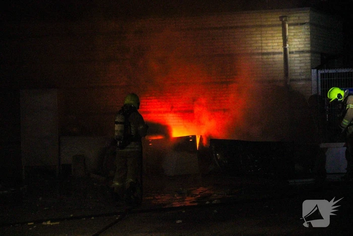 Meubilair in brand bij voetbalvereniging VV Zwaluwen