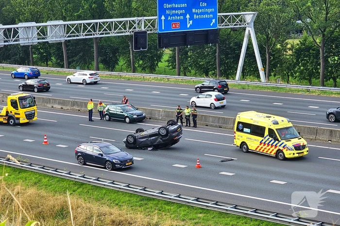 ongeval rijksweg a12 ede