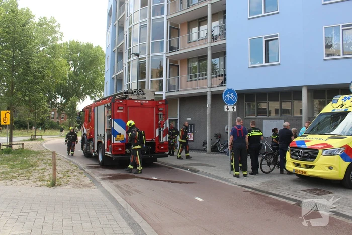Woning vol rook door vergeten pan