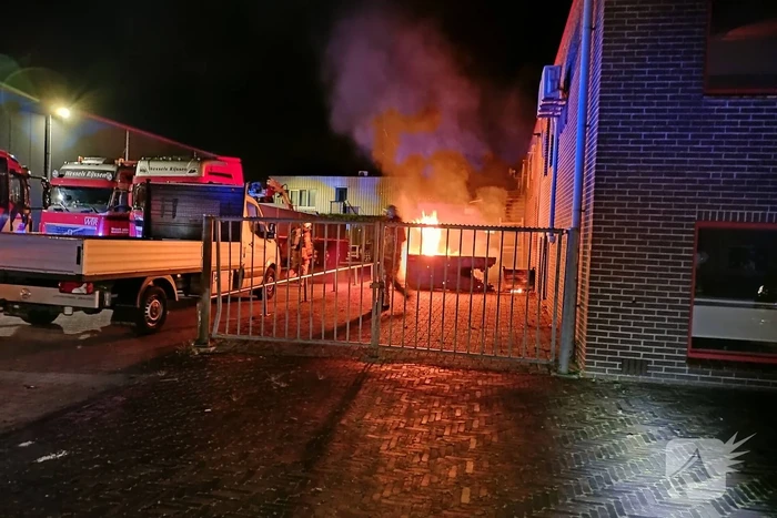Forse buitenbrand snel geblust