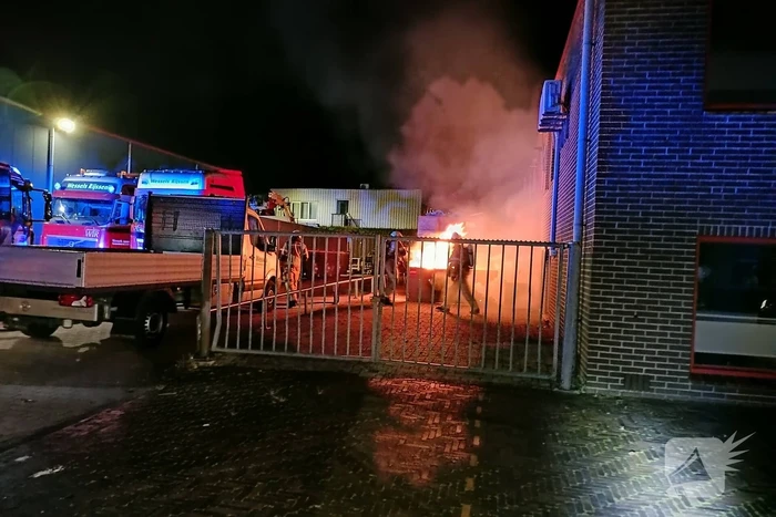 Forse buitenbrand snel geblust