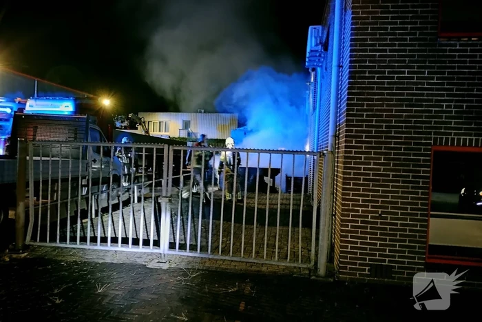 Forse buitenbrand snel geblust
