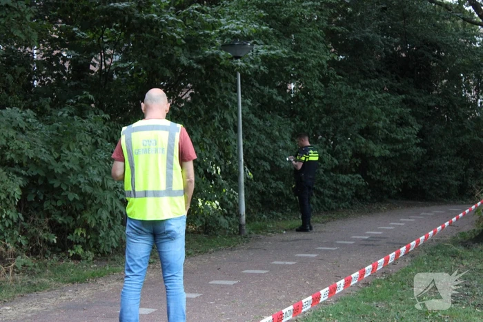 Vat aangetroffen in bosjes