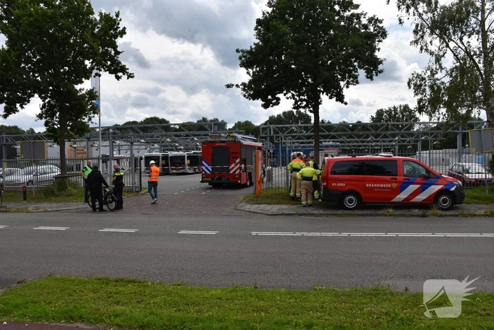 Brandweer doet onderzoek naar mogelijk waterstof lekkage