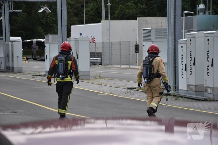 Brandweer doet onderzoek naar mogelijk waterstof lekkage