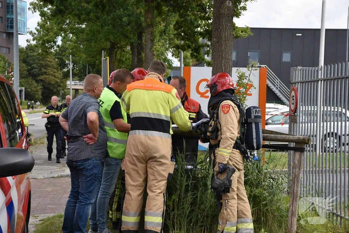 Brandweer doet onderzoek naar mogelijk waterstof lekkage