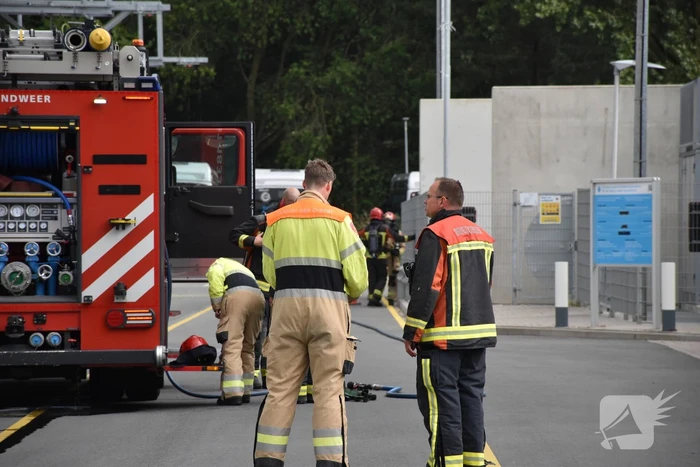 Brandweer doet onderzoek naar mogelijk waterstof lekkage