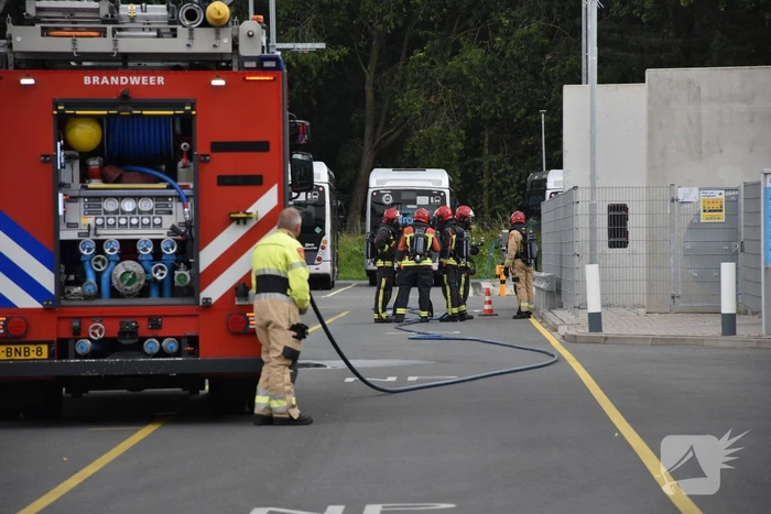 Brandweer doet onderzoek naar mogelijk waterstof lekkage