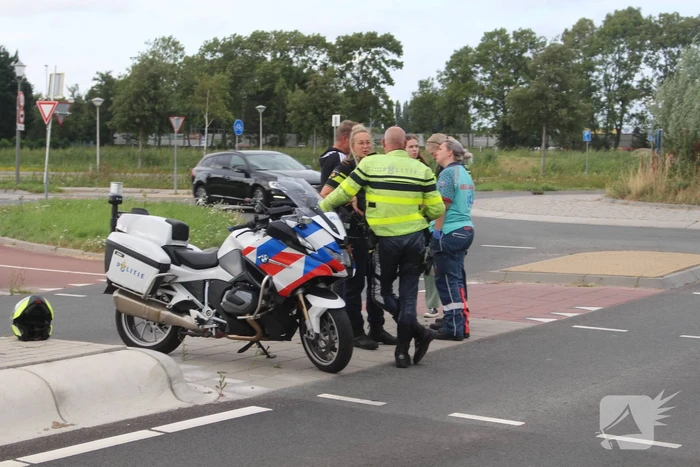 Fietser gewond na harde val