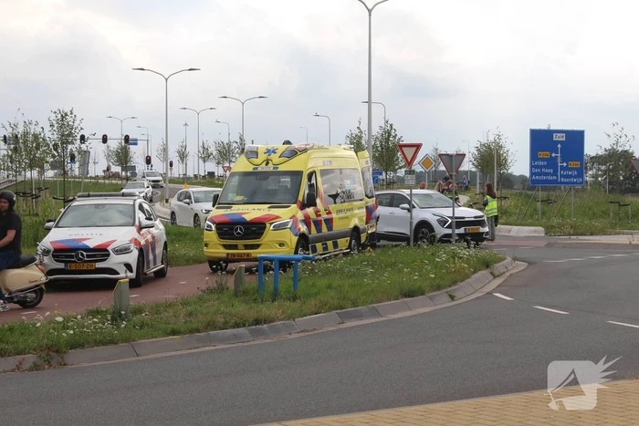 Fietser gewond na harde val