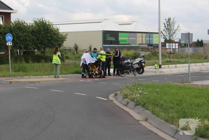 Fietser gewond na harde val
