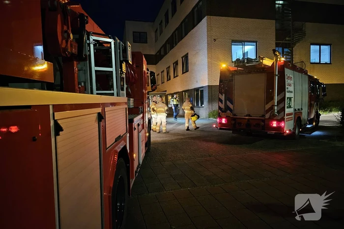 Asielzoekerscentrum ontruimd vanwege brand