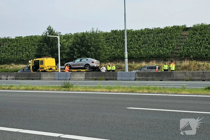 Flinke file na eenzijdige aanrijding