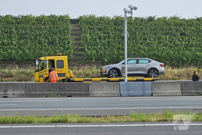 Flinke file na eenzijdige aanrijding