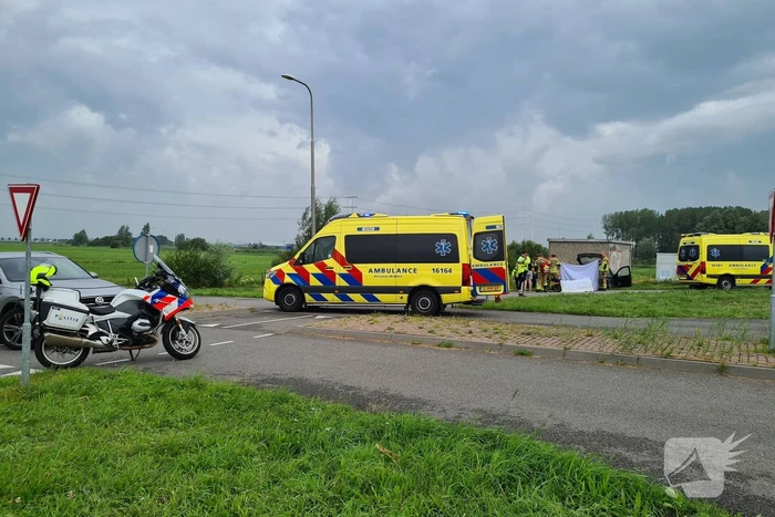 ongeval gemeneweg - n209 hazerswoude-dorp