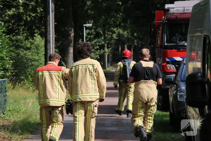 Gaslekkage ontdekt in woning