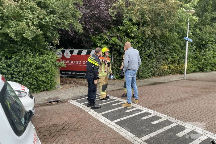 Brand bij oud leegstaand schoolgebouw