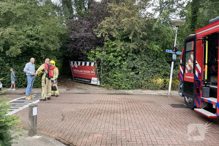 Brand bij oud leegstaand schoolgebouw