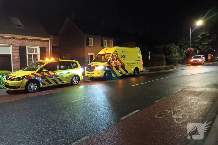 Persoon ernstig gewond na val van trap
