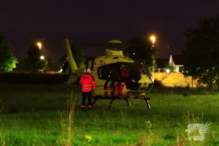 Persoon ernstig gewond na val van trap