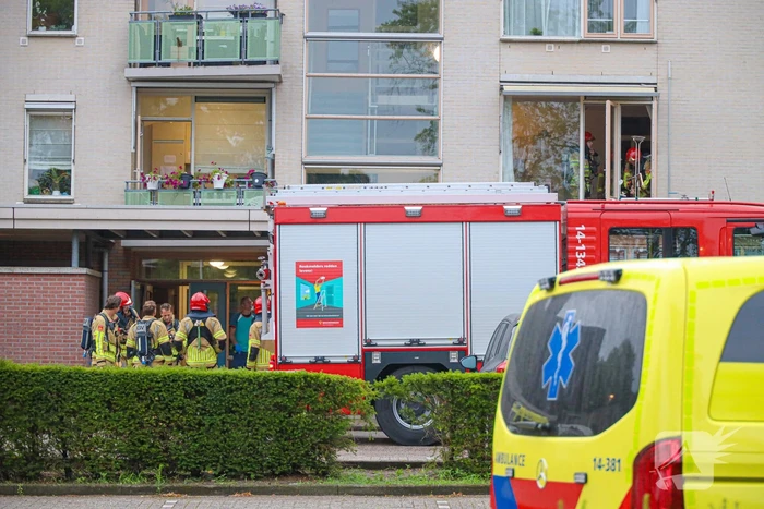 Schilderij in verzorgingshuis vliegt in brand