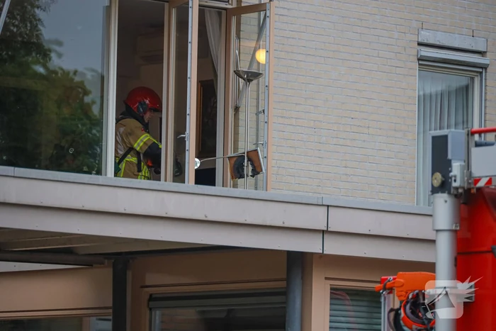 Schilderij in verzorgingshuis vliegt in brand