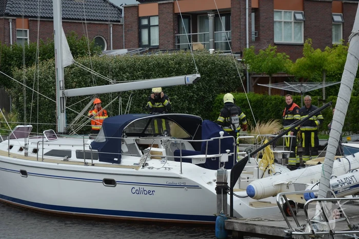 Brandweer ingezet voor verhitte accu op zeiljacht