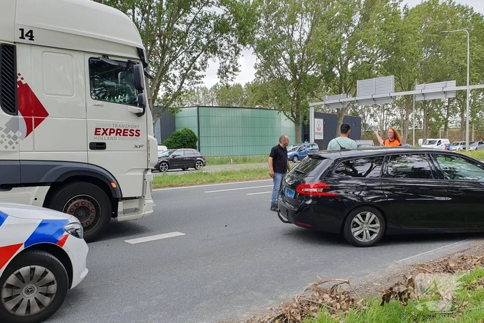 Twee aanrijdingen tegelijkertijd