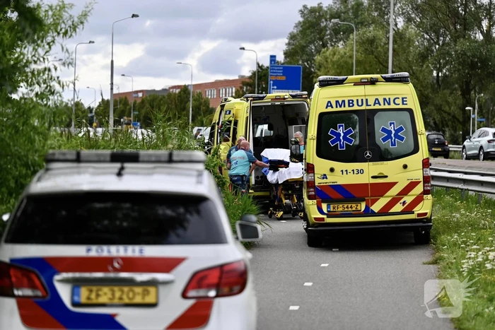 Twee gewonden bij ongeluk op fietspad