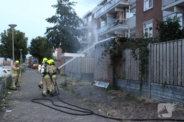 Schuur volledig uitgebrand
