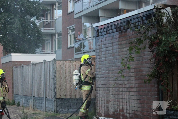 Schuur volledig uitgebrand