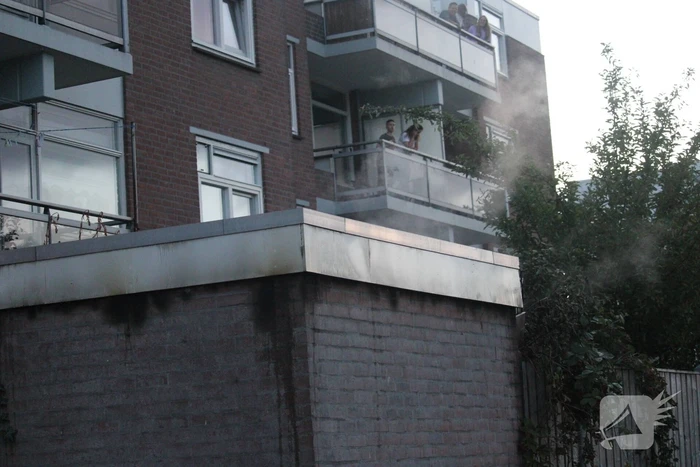 Schuur volledig uitgebrand