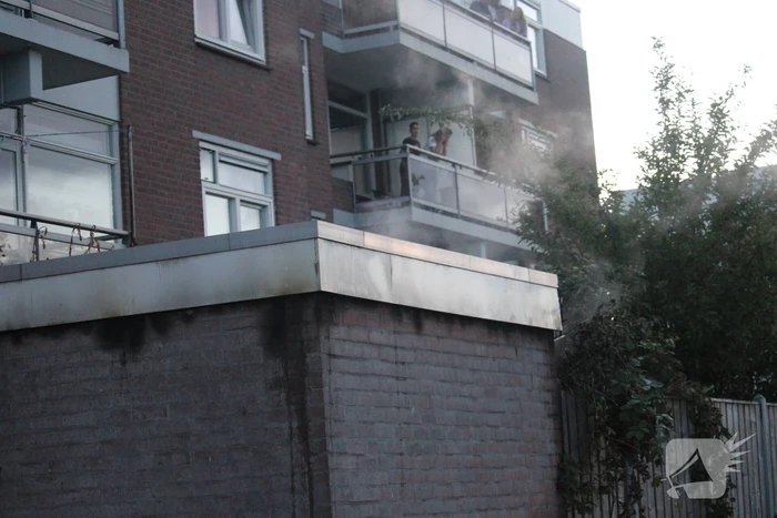 Schuur volledig uitgebrand
