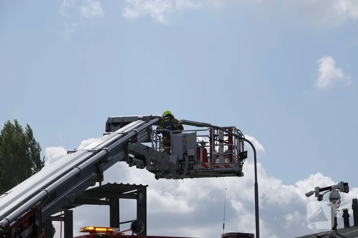 Zes gewonden bij brand in bedrijfspand