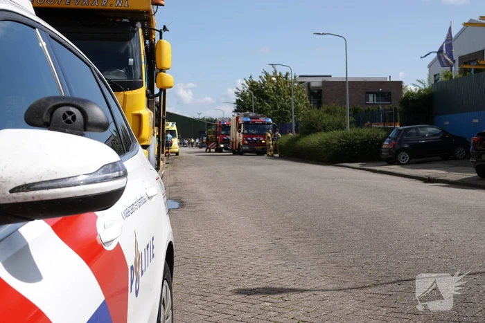 Zes gewonden bij brand in bedrijfspand