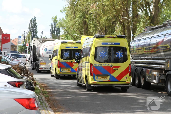 Persoon valt van hoogte en raakt zwaargewond