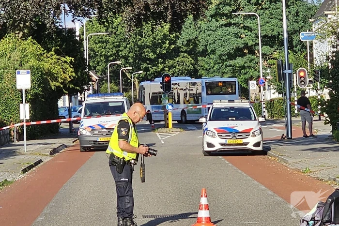 Ernstig ongeval tussen motorrijder en bestuurder van scootmobiel