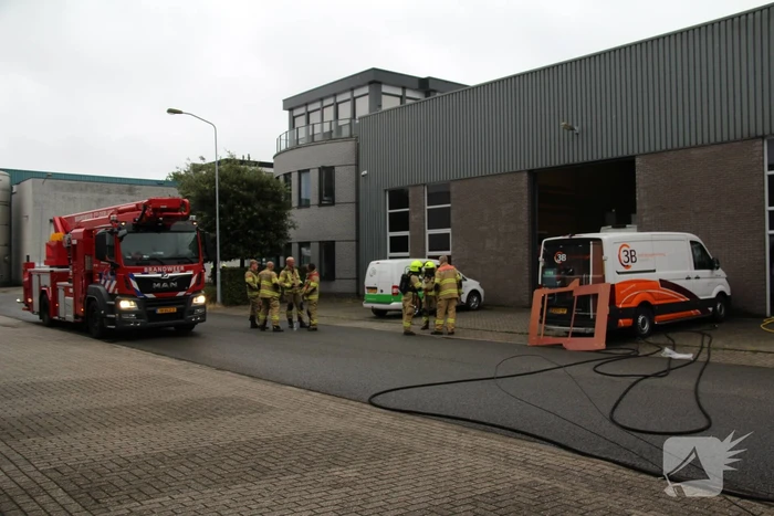 Industriebrand vrij snel onder controle