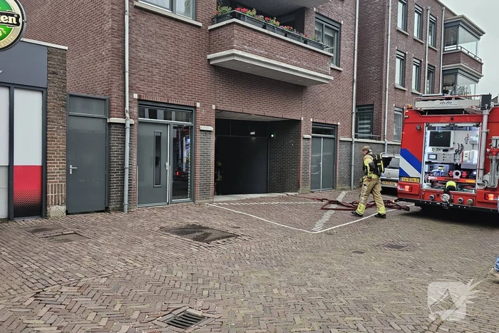 Gewonde na ongeval in parkeergarage