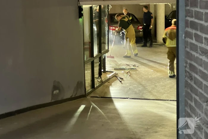 Gewonde na ongeval in parkeergarage