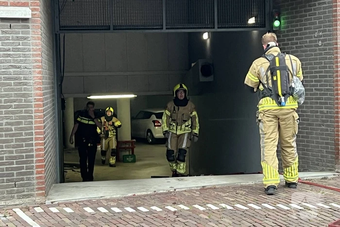 Gewonde na ongeval in parkeergarage