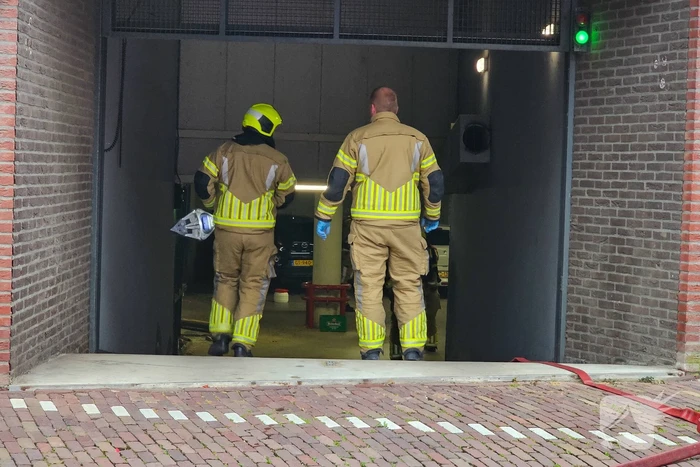 Gewonde na ongeval in parkeergarage