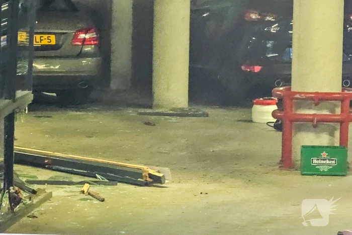 Gewonde na ongeval in parkeergarage