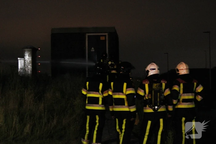 Brand in transformatorhuis zorgt voor stroomuitval