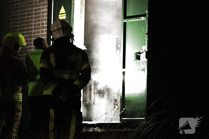Brand in transformatorhuis zorgt voor stroomuitval