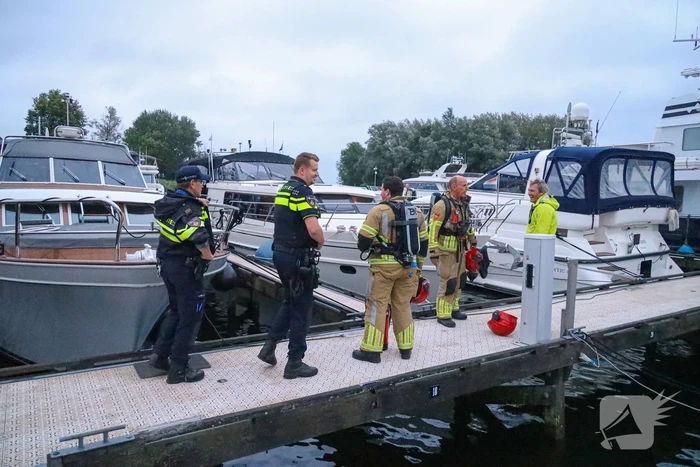 Brand op pleziervaartuig