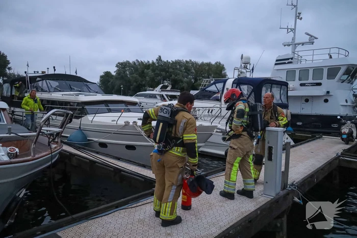 Brand op pleziervaartuig