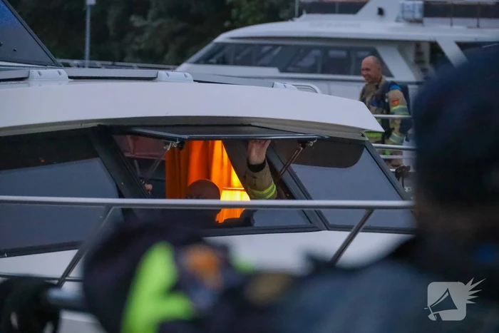Brand op pleziervaartuig