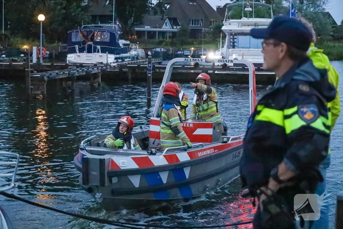 Brand op pleziervaartuig