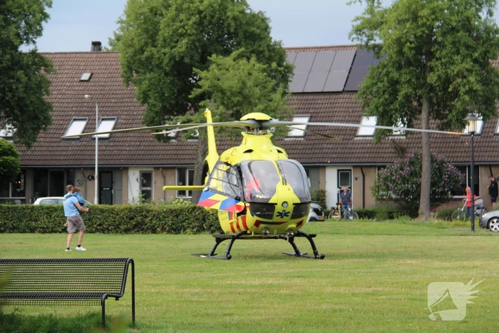 Traumahelikopter ingezet voor medische noodsituatie